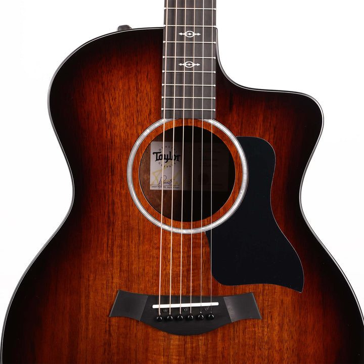 Taylor 224ce-K DLX Koa Grand Auditorium Acoustic-Electric Shaded Edgeburst Used