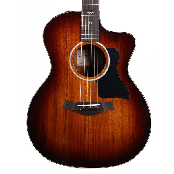 Taylor 224ce-K DLX Koa Grand Auditorium Acoustic-Electric Shaded Edgeburst