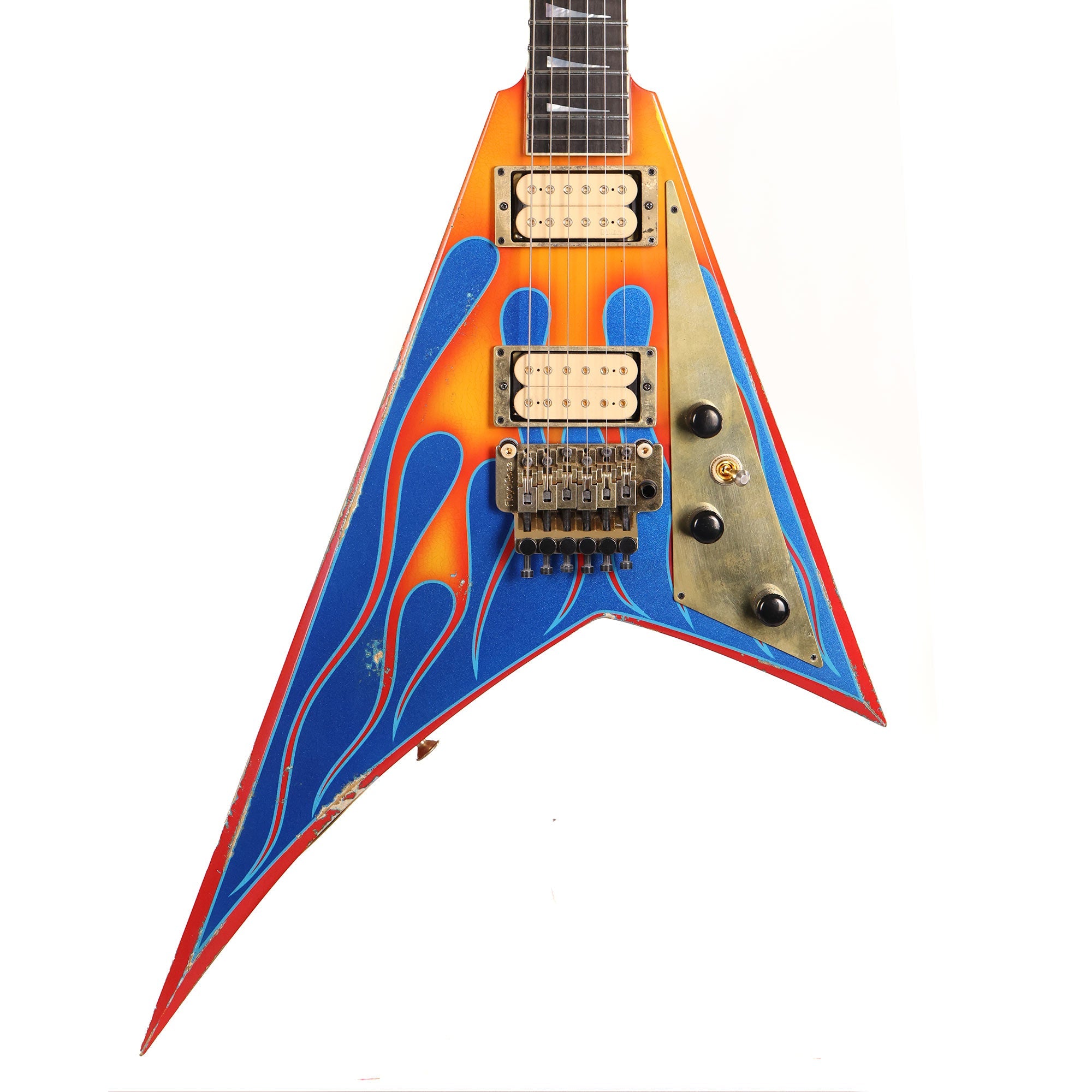 Jackson Custom Shop Rhoads RR-VS Aged Hot Rod Flames | The Music Zoo