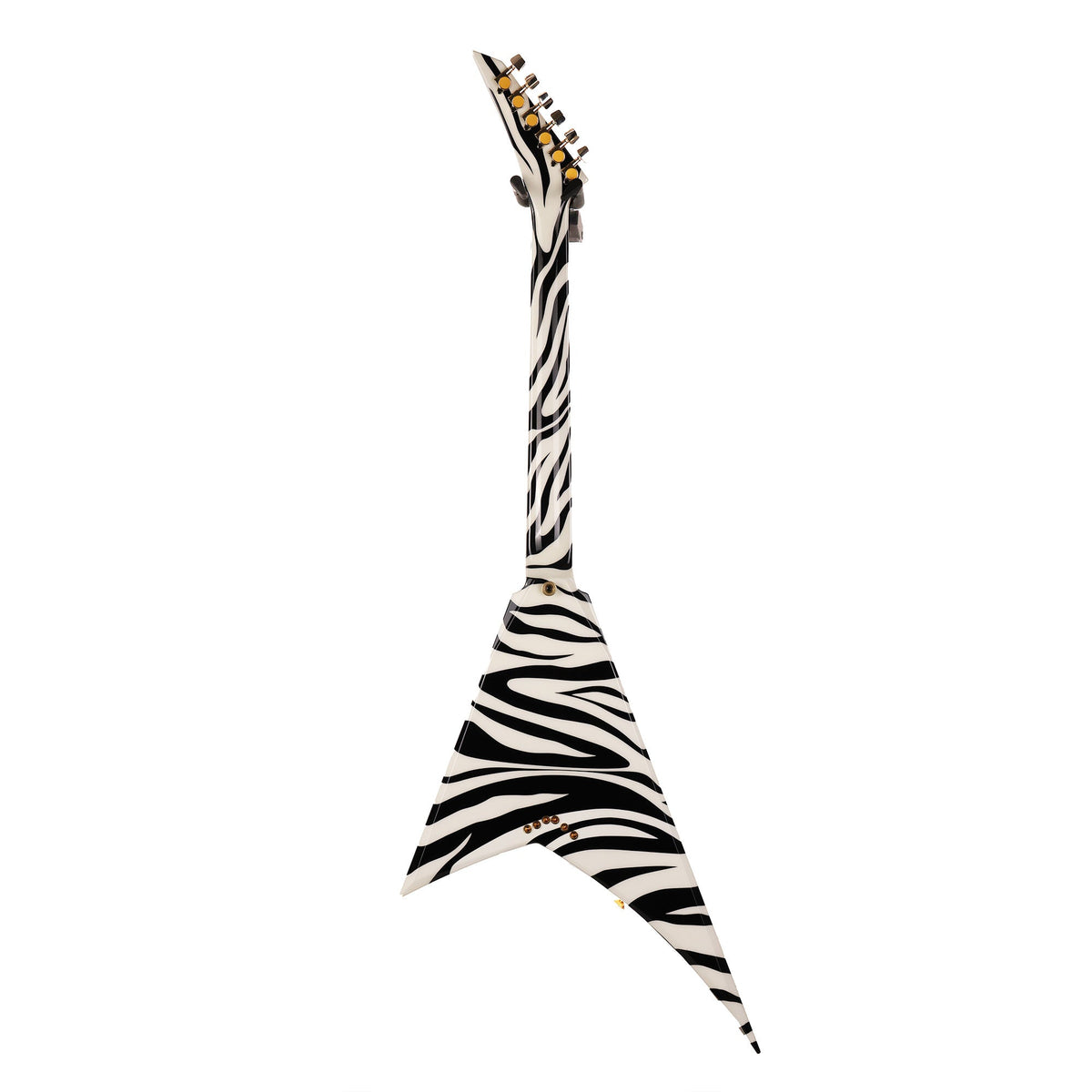 Jackson Custom Shop Rhoads RR-VS Fixed Bridge Zebra Stripes — 3