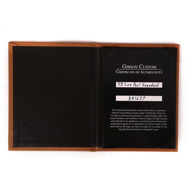 Gibson Custom Shop 1958 Les Paul Reissue Made 2 Measure Kindred Burst with Double Classic White Pickups