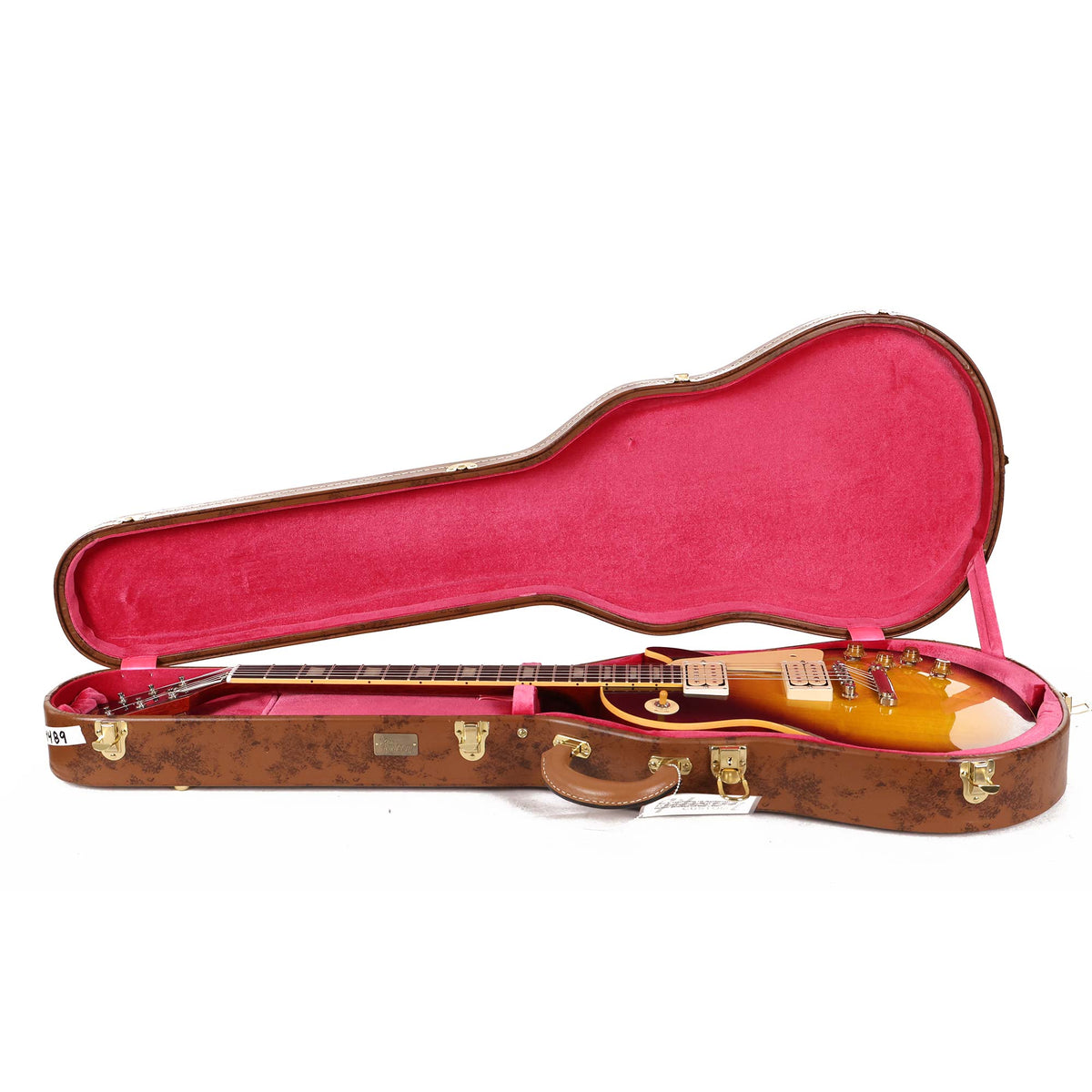 Gibson Custom Shop 1958 Les Paul Reissue Made 2 Measure Kindred Burst with Double Classic White Pickups — 9