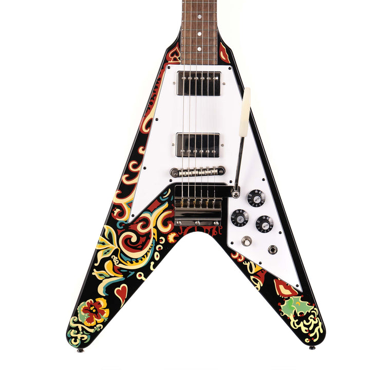 Epiphone Jimi Hendrix Love Drops Flying V Ebony Used