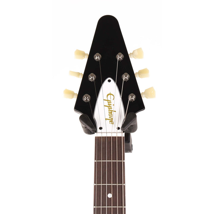 Epiphone Jimi Hendrix Love Drops Flying V Left-Handed Ebony 2025