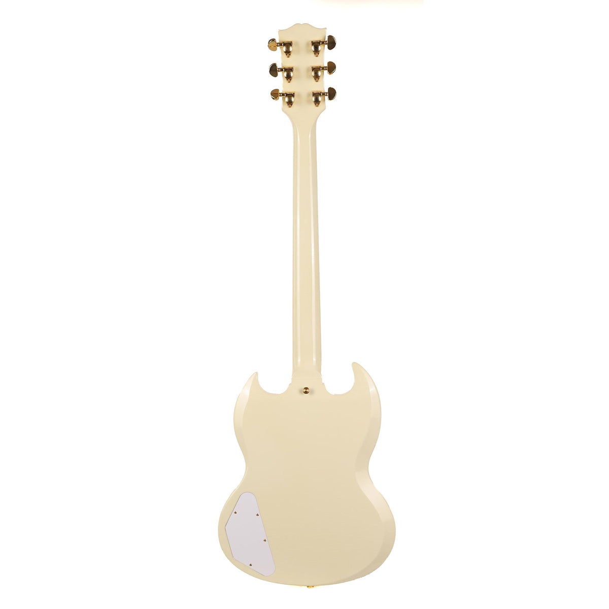 Gibson Custom Shop 1963 Les Paul SG Custom Reissue Murphy Lab Ultra Light Aged Classic White — 3