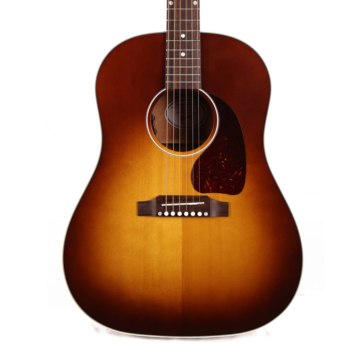 Gibson J-45 Standard Red Spruce Acoustic-Electric Honey Burst Gloss — 1