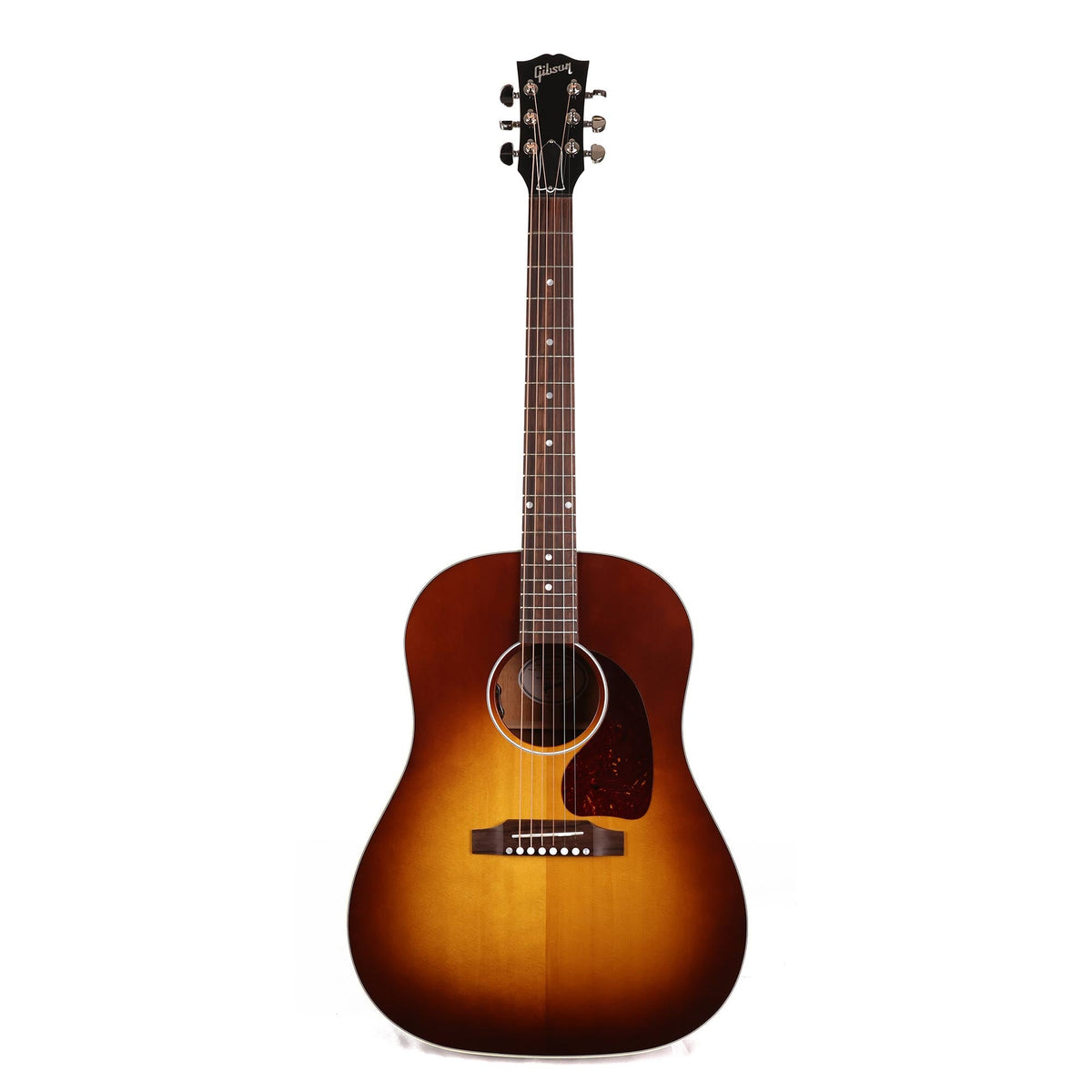 Gibson J-45 Standard Red Spruce Acoustic-Electric Honey Burst Gloss — 2