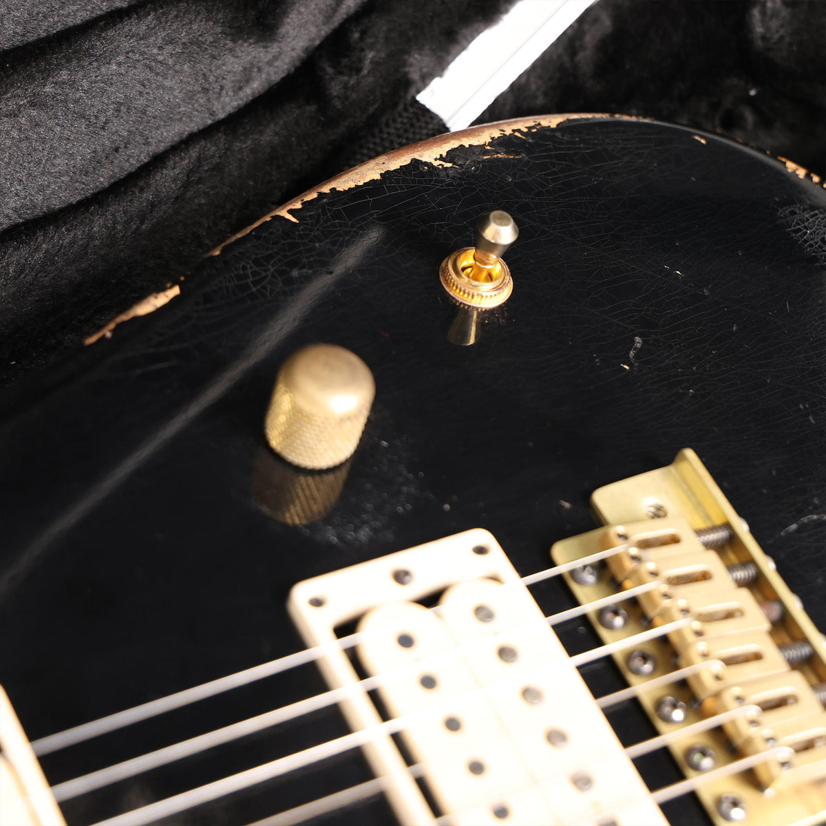 Charvel Custom Shop San Dimas Nitro Aged Faded Black — 7