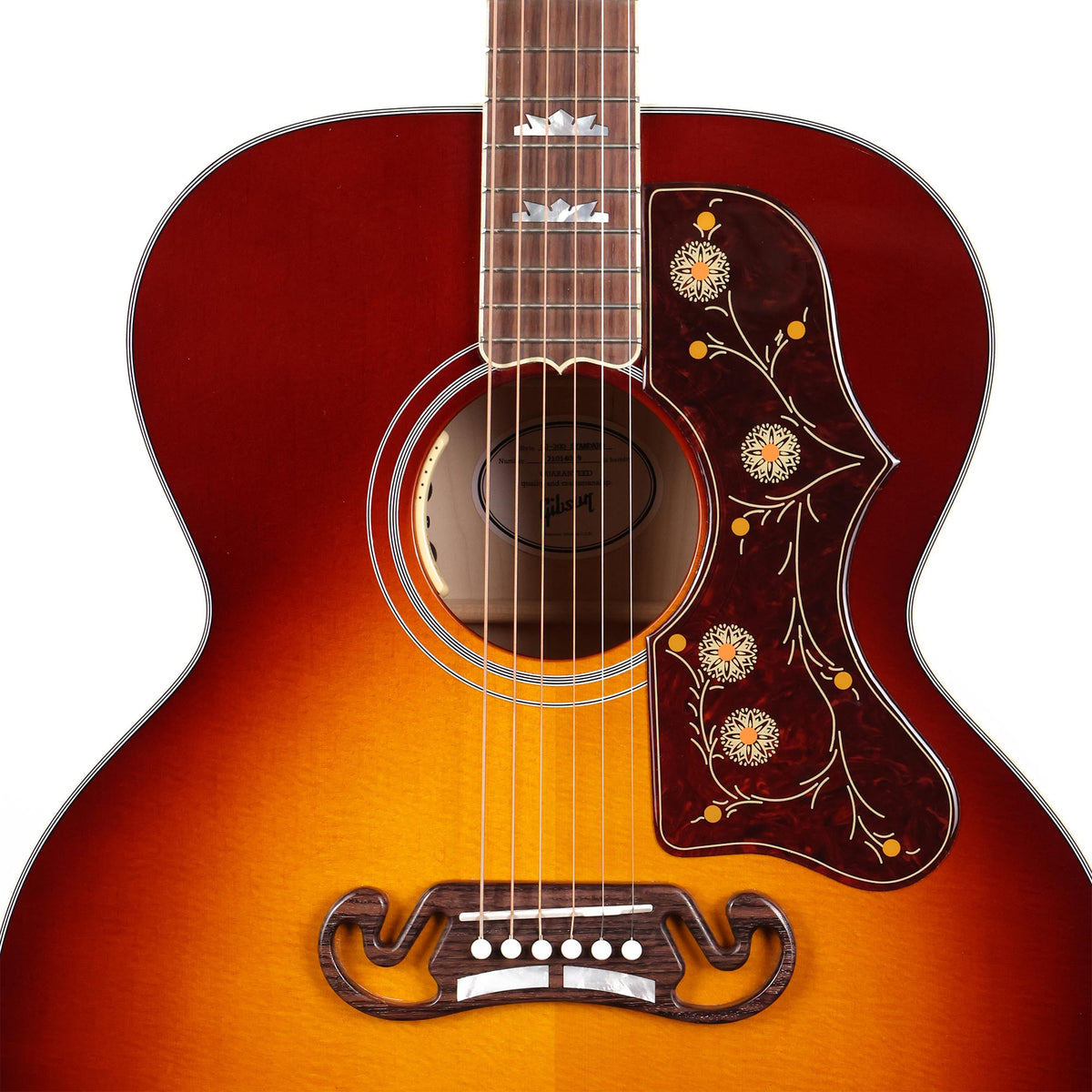 Gibson SJ-200 Standard Acoustic-Electric Autumnburst — 4