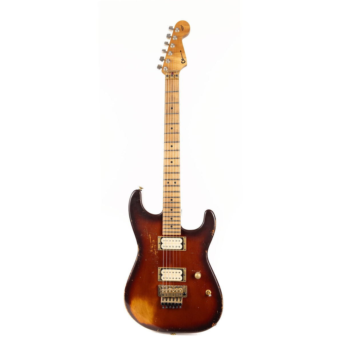 Charvel Custom Shop San Dimas Nitro Aged Violinburst Used — 2
