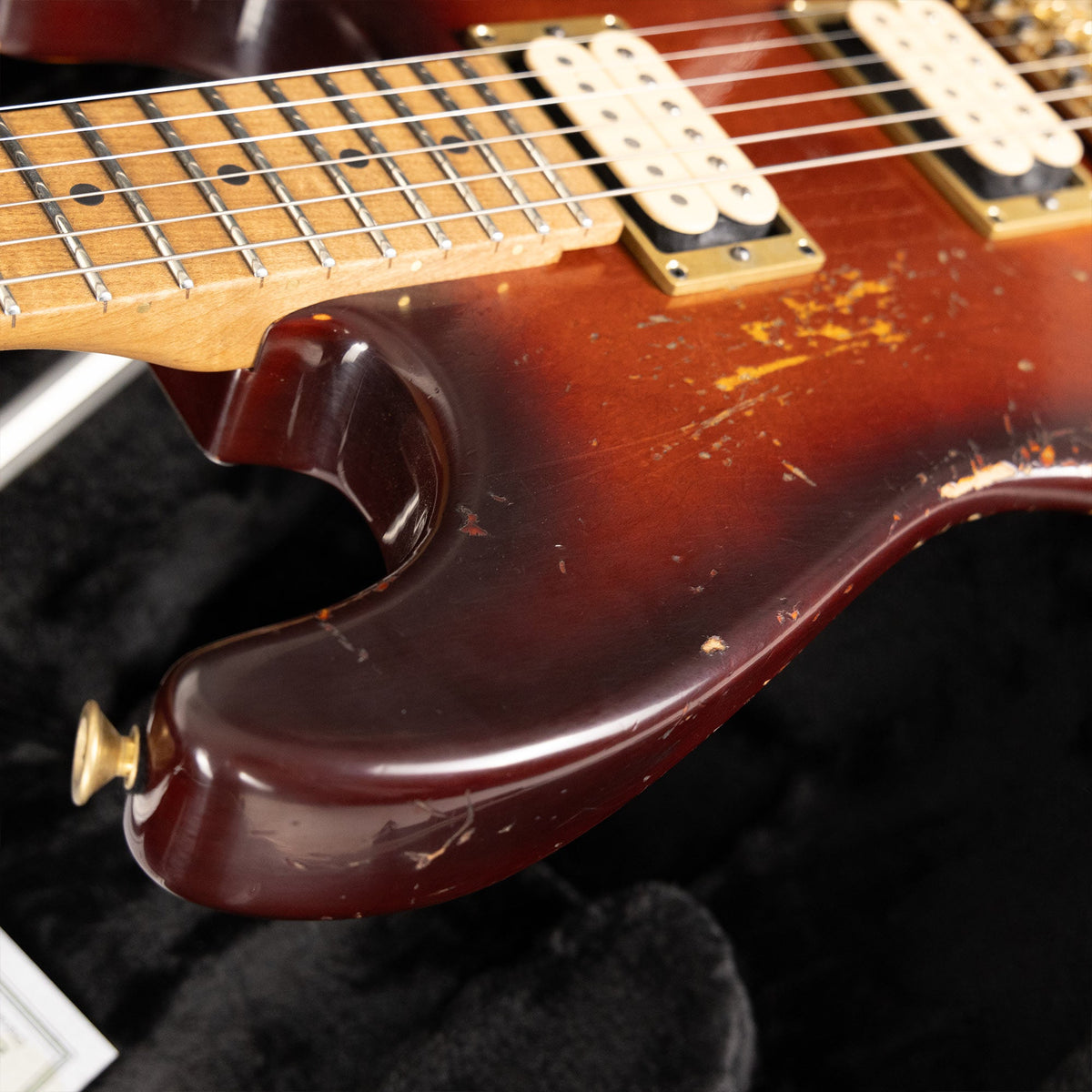 Charvel Custom Shop San Dimas Nitro Aged Violinburst Used — 5