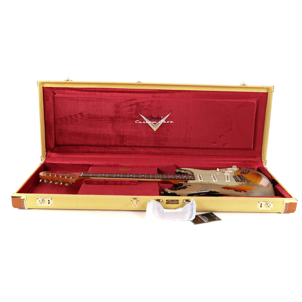 Fender Custom Shop 1960 Stratocaster Ultimate Relic Masterbuilt Dennis Galuszka 3-Tone Sunburst — 12