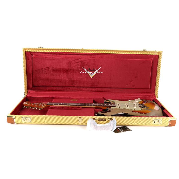 Fender Custom Shop 1960 Stratocaster Ultimate Relic Masterbuilt Dennis Galuszka 3-Tone Sunburst