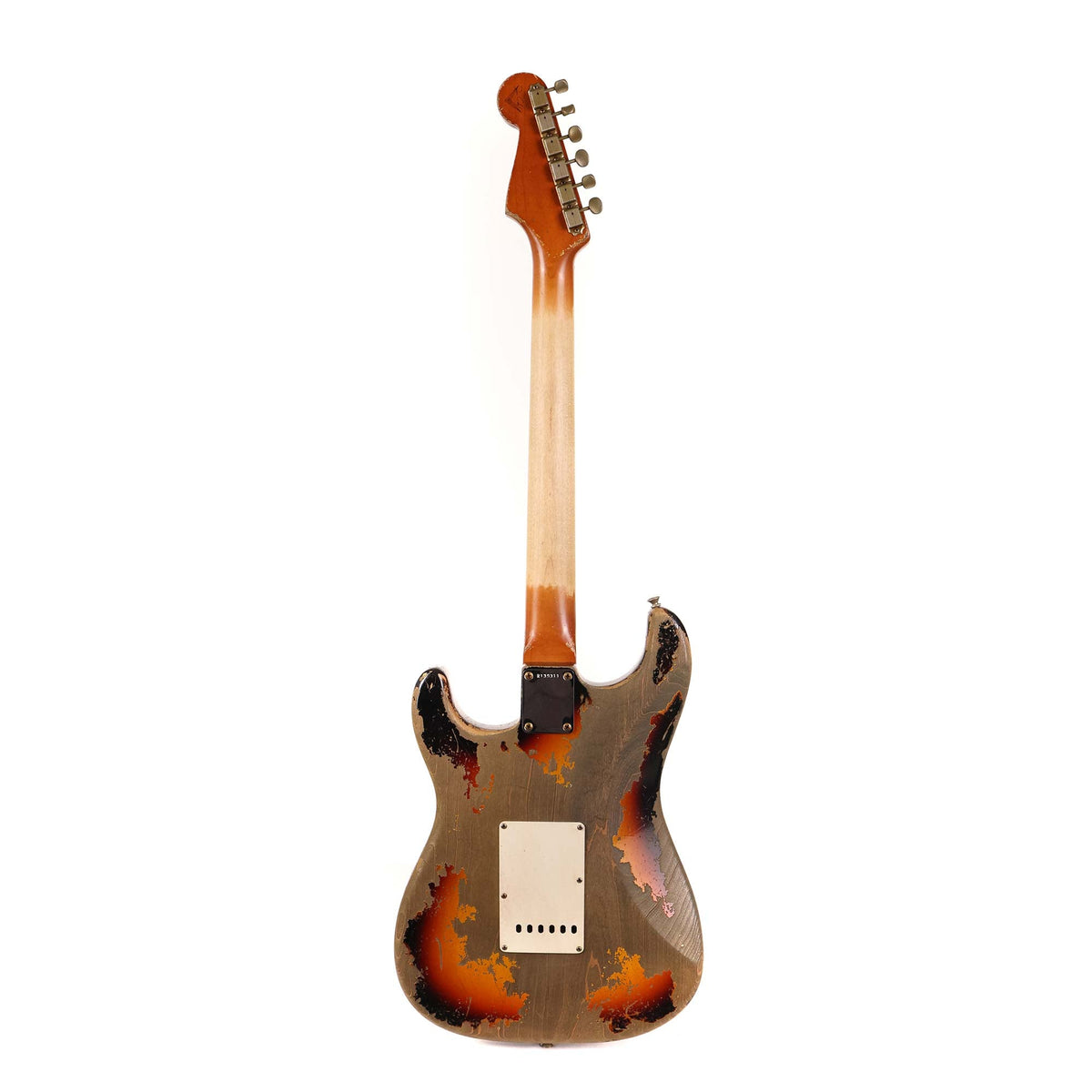 Fender Custom Shop 1960 Stratocaster Ultimate Relic Masterbuilt Dennis Galuszka 3-Tone Sunburst — 3