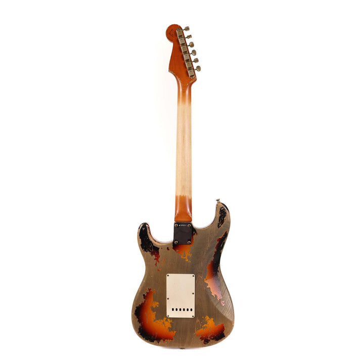 Fender Custom Shop 1960 Stratocaster Ultimate Relic Masterbuilt Dennis Galuszka 3-Tone Sunburst