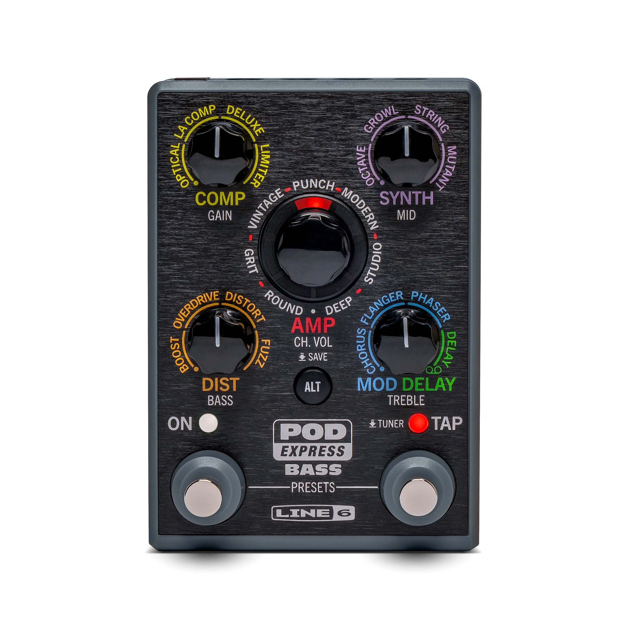 LINE6／POD Express Line 6 POD Express Bass Effect Pedal | The Music Zoo