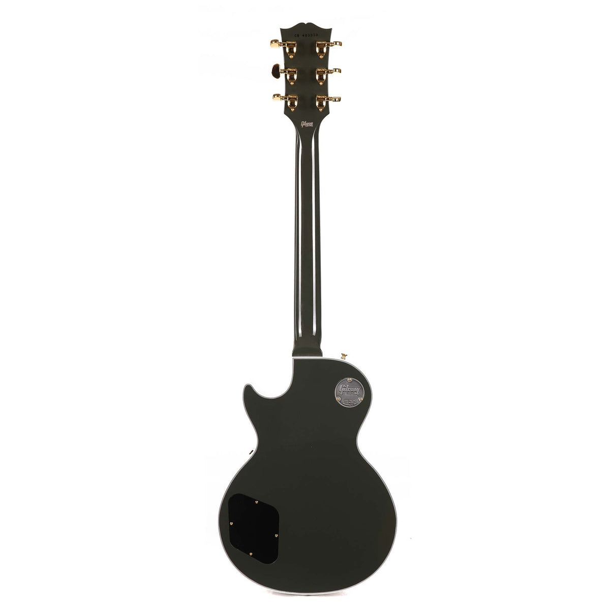 Gibson Custom Shop Les Paul Custom Made 2 Measure Olive Drab Maple Fretboard — 3