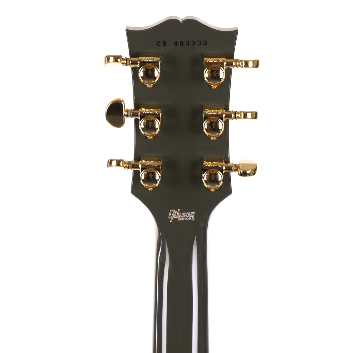 Gibson Custom Shop Les Paul Custom Made 2 Measure Olive Drab Maple Fretboard — 7