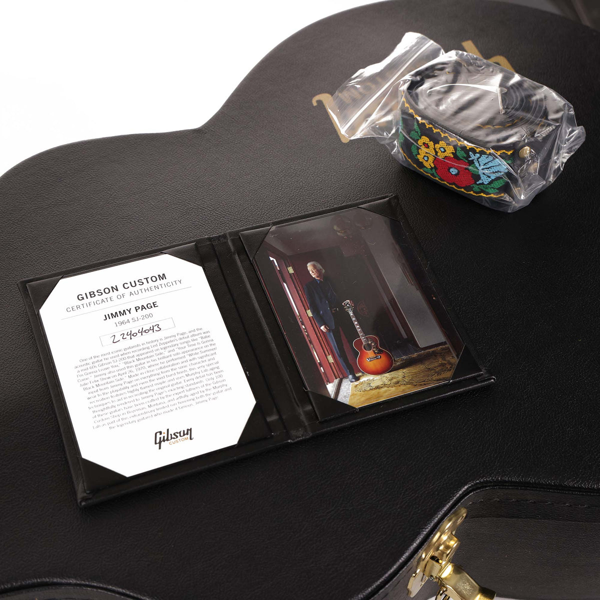 Gibson Jimmy Page 1964 SJ-200 Acoustic Cherry Tea — 11