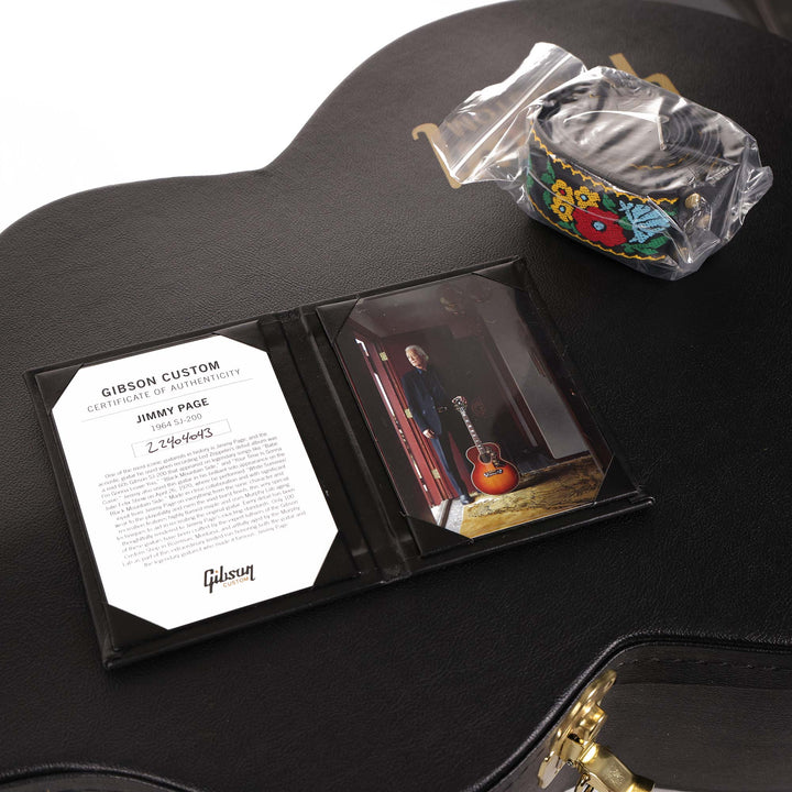 Gibson Jimmy Page 1964 SJ-200 Acoustic Cherry Tea