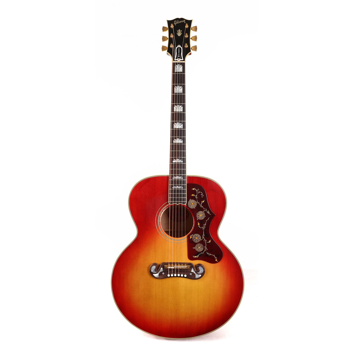 Gibson Jimmy Page 1964 SJ-200 Acoustic Cherry Tea — 2