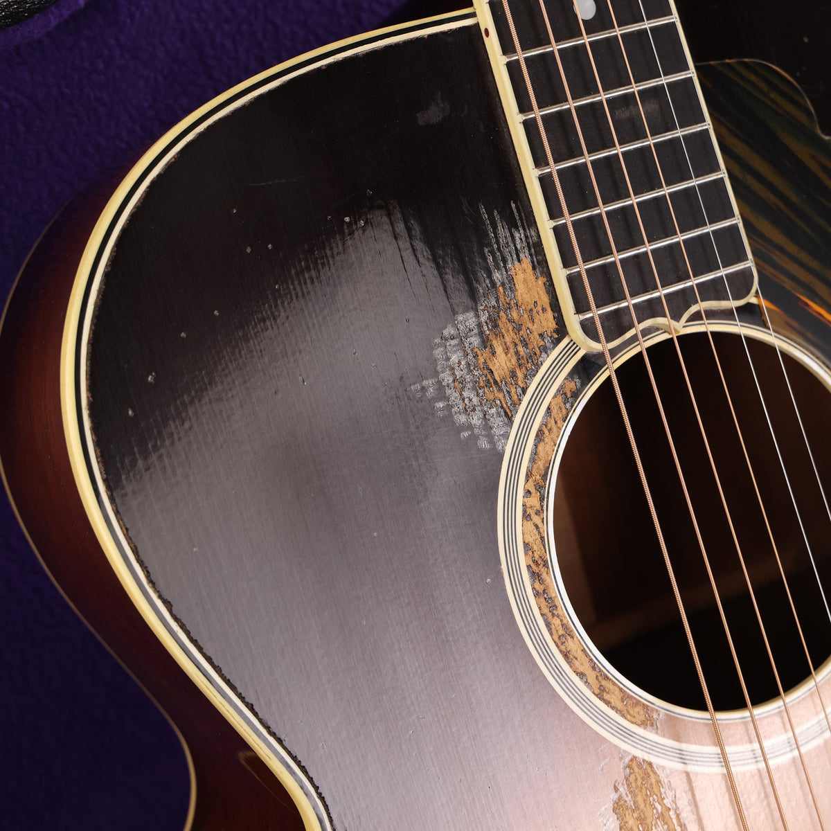 Gibson 1939 SJ-100 Acoustic Murphy Lab Heavy Aged Faded Vintage Sunburst — 7