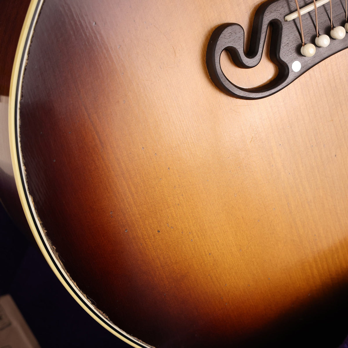 Gibson 1939 SJ-100 Acoustic Murphy Lab Heavy Aged Faded Vintage Sunburst — 9