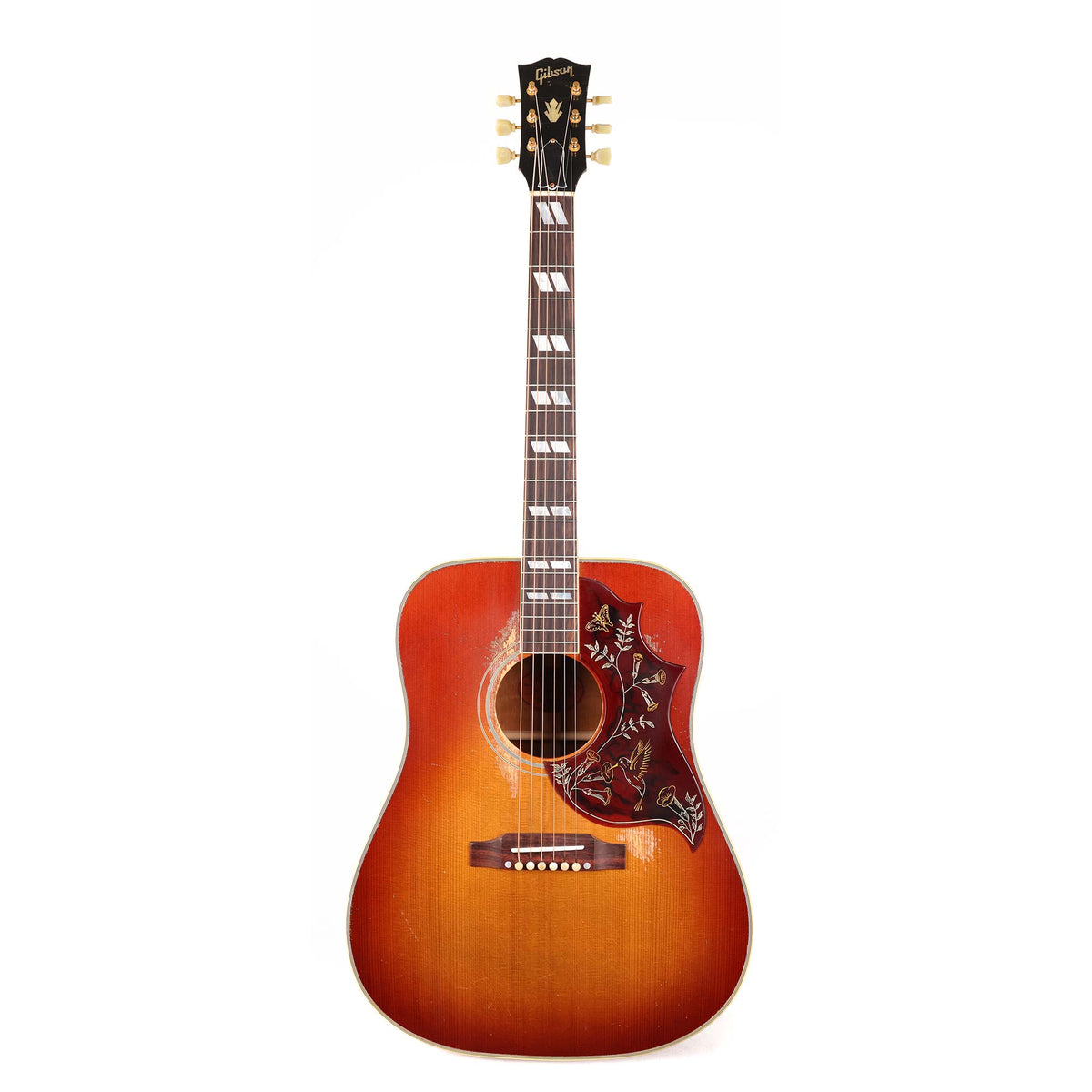 Gibson 1960 Hummingbird Murphy Lab Heritage Cherry Sunburst Heavy Aged — 2