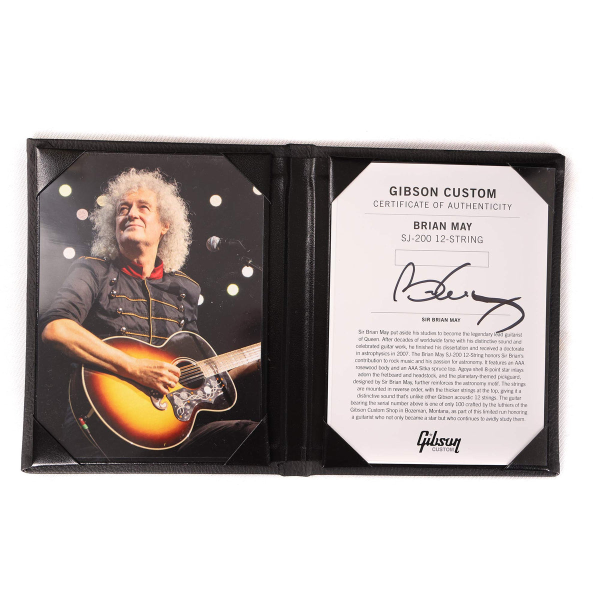 Brian May SJ-200 12-String Acoustic-Electric Vintage Sunburst — 11