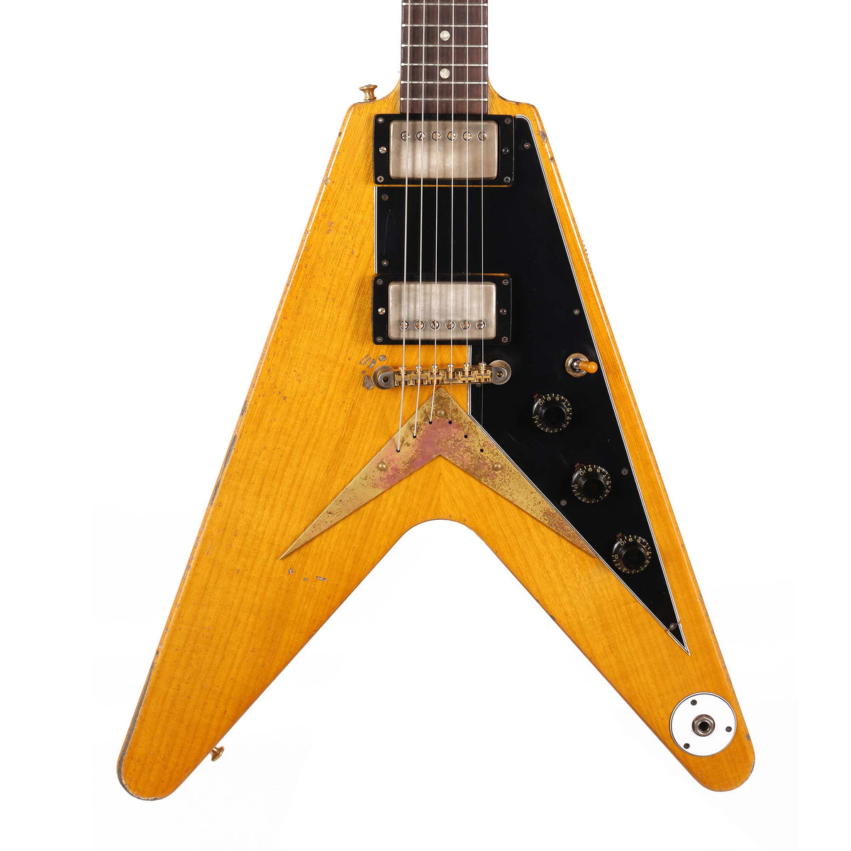 Gibson Custom Shop Joe Bonamassa "Amos" 1958 Flying V Collector's Edition Antique Natural — 1