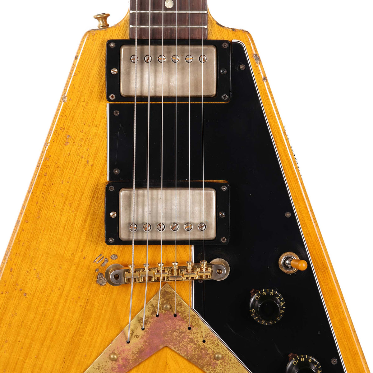 Gibson Custom Shop Joe Bonamassa "Amos" 1958 Flying V Collector's Edition Antique Natural — 6