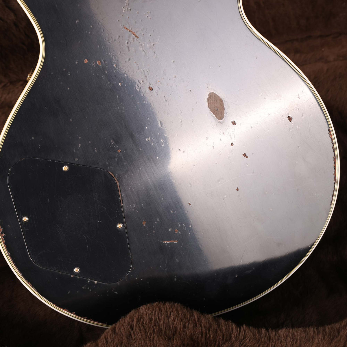 Gibson Custom Shop Eric Clapton 1958 Les Paul Custom Murphy Lab Aged Ebony — 12