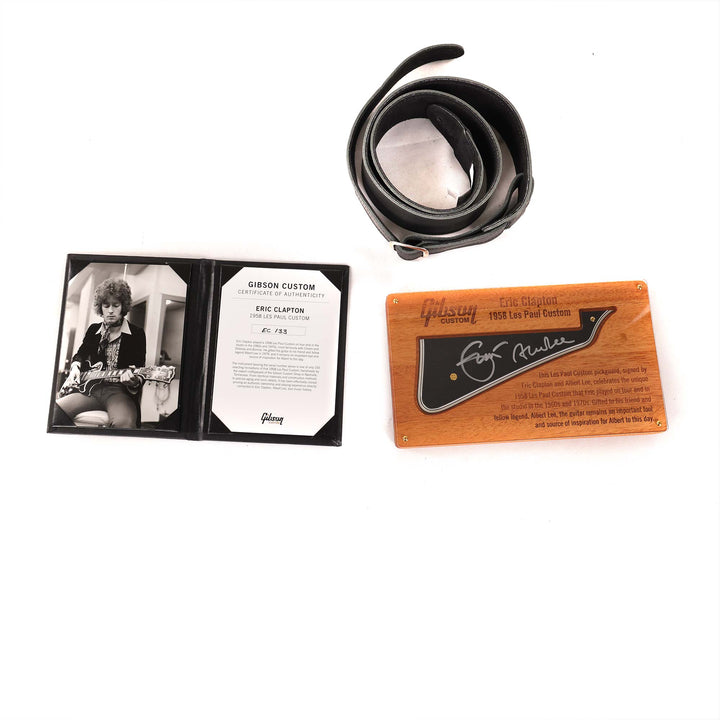 Gibson Custom Shop Eric Clapton 1958 Les Paul Custom Murphy Lab Aged Ebony