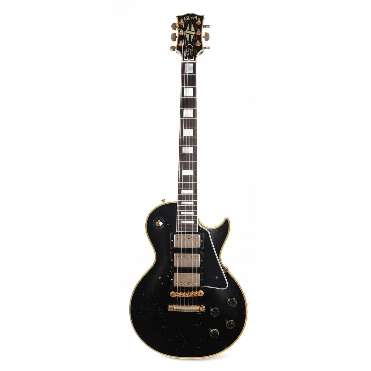 Gibson Custom Shop Eric Clapton 1958 Les Paul Custom Murphy Lab Aged Ebony — 2