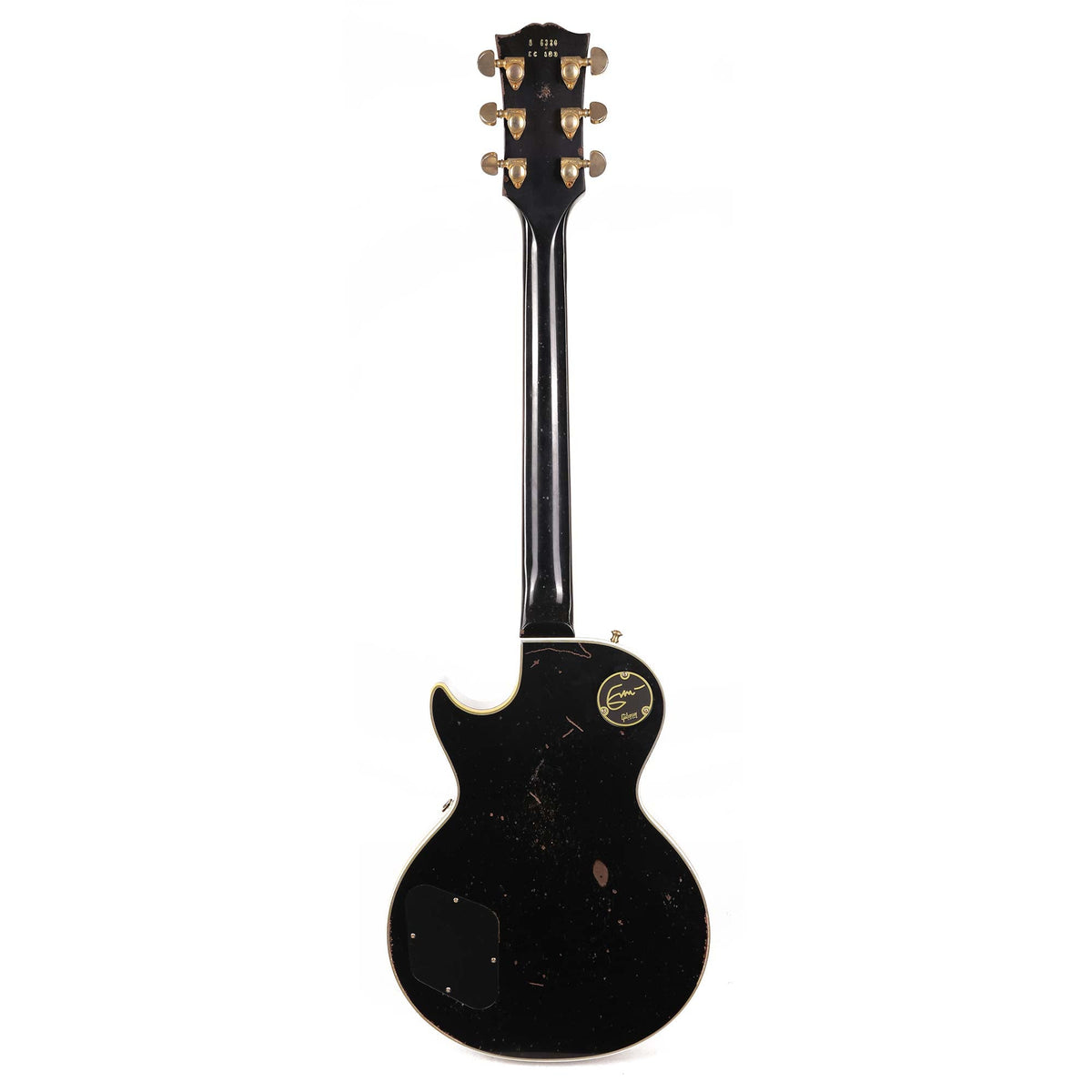Gibson Custom Shop Eric Clapton 1958 Les Paul Custom Murphy Lab Aged Ebony — 3