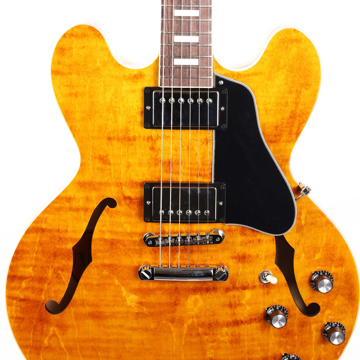 Gibson ES-335 Figured Custom Color Honey Amber — 4
