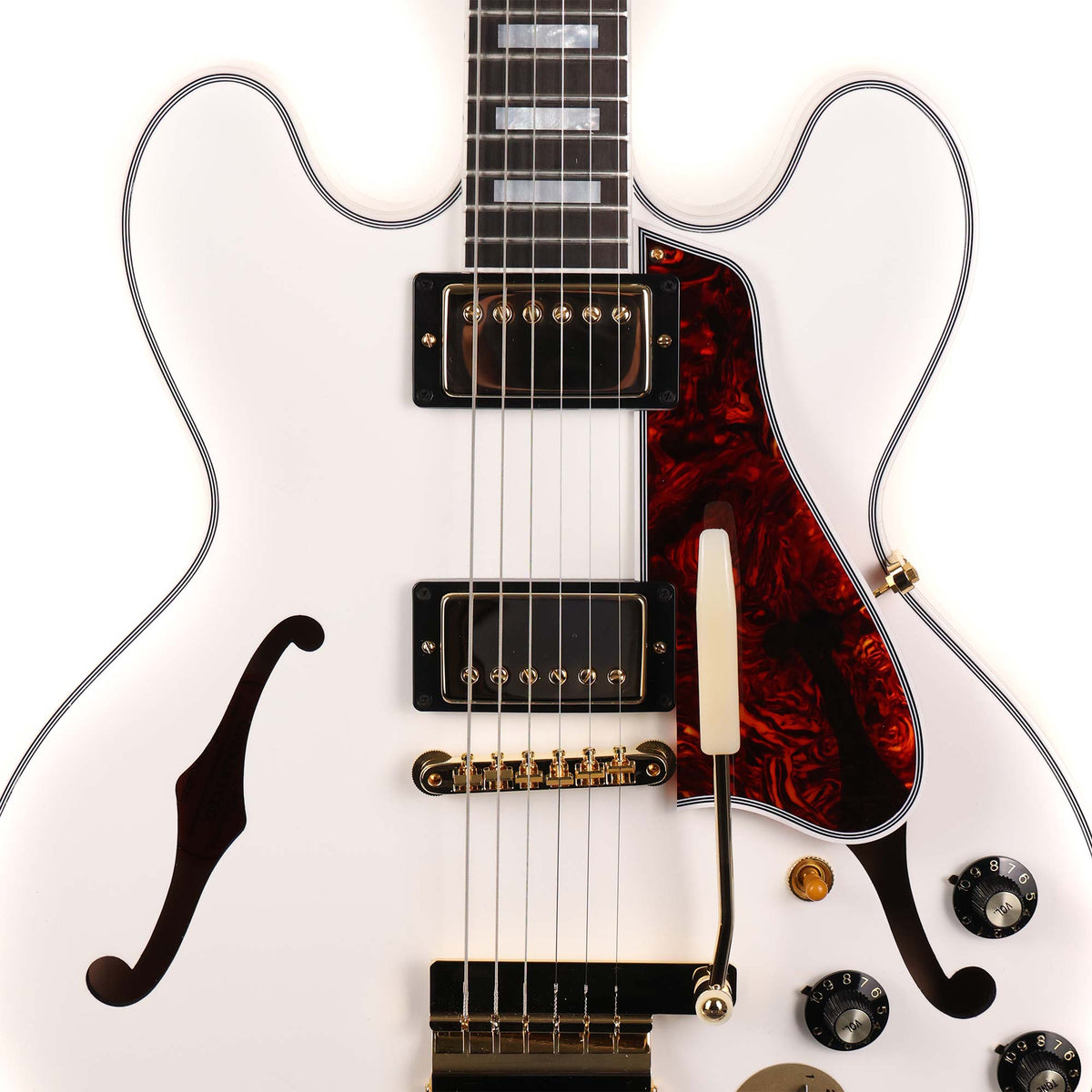 Gibson Custom Shop 1959 ES-355 Reissue Made 2 Measure VOS Alpine White VOS — 4