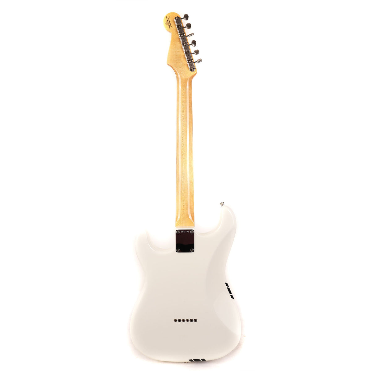 Fender Custom Shop 1960 'Left Lane' Stratocaster Arctic White Matching Headstock — 3