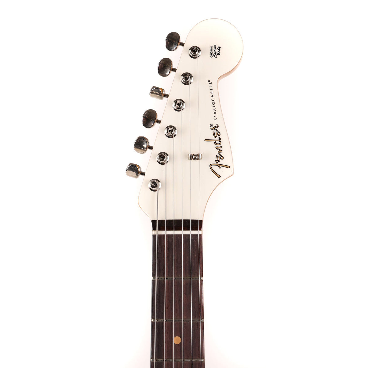 Fender Custom Shop 1960 'Left Lane' Stratocaster Arctic White Matching Headstock — 6