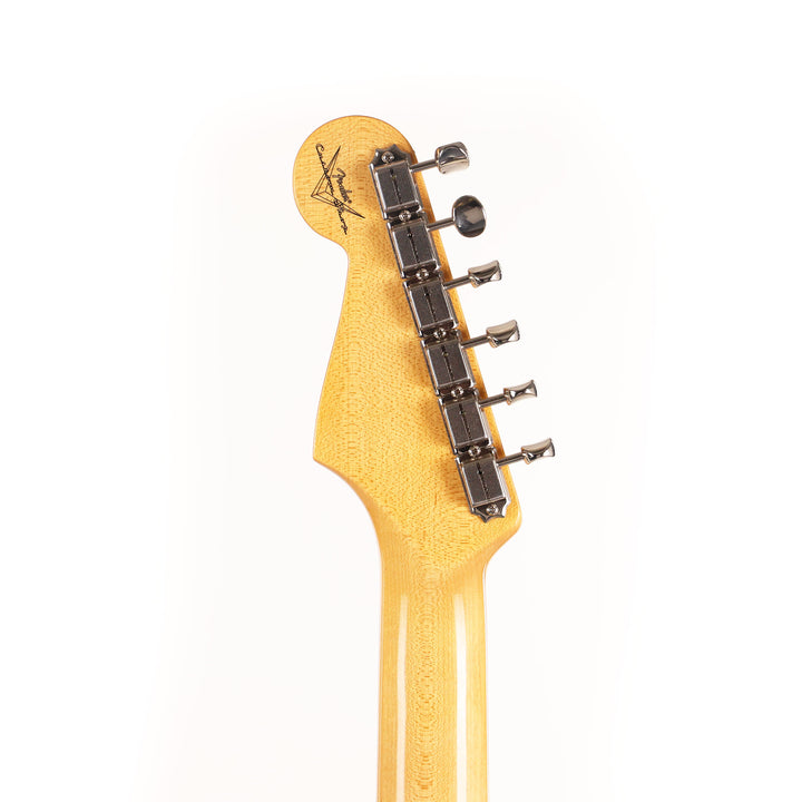 Fender Custom Shop 1960 'Left Lane' Stratocaster Firemist Silver Matching Headstock