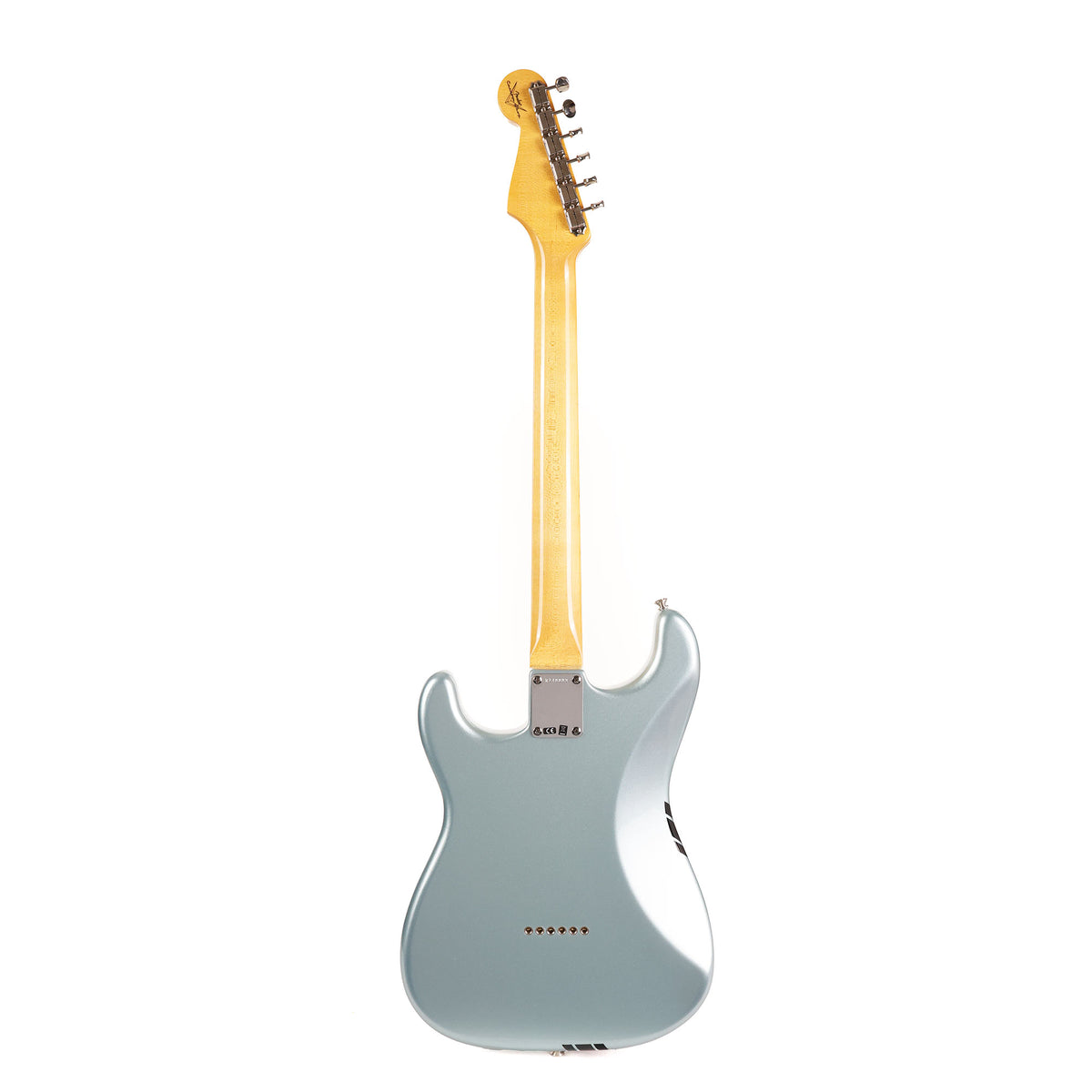 Fender Custom Shop 1960 'Left Lane' Stratocaster Firemist Silver Matching Headstock — 4