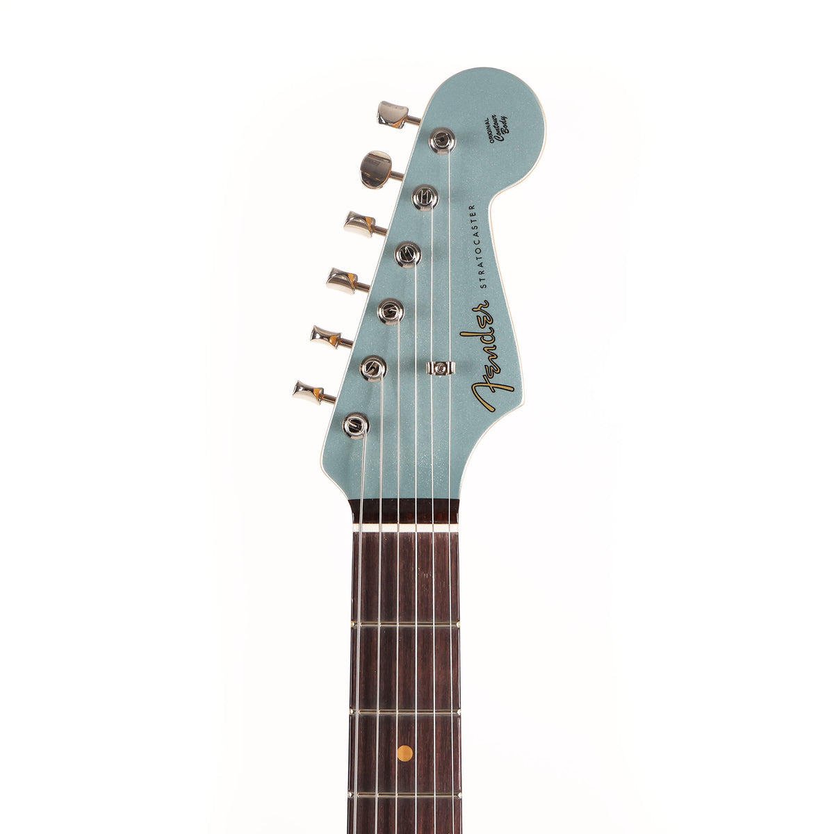 Fender Custom Shop 1960 'Left Lane' Stratocaster Firemist Silver Matching Headstock — 9