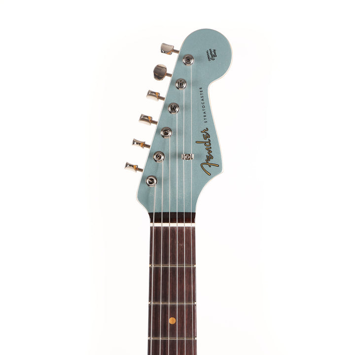 Fender Custom Shop 1960 'Left Lane' Stratocaster Firemist Silver Matching Headstock