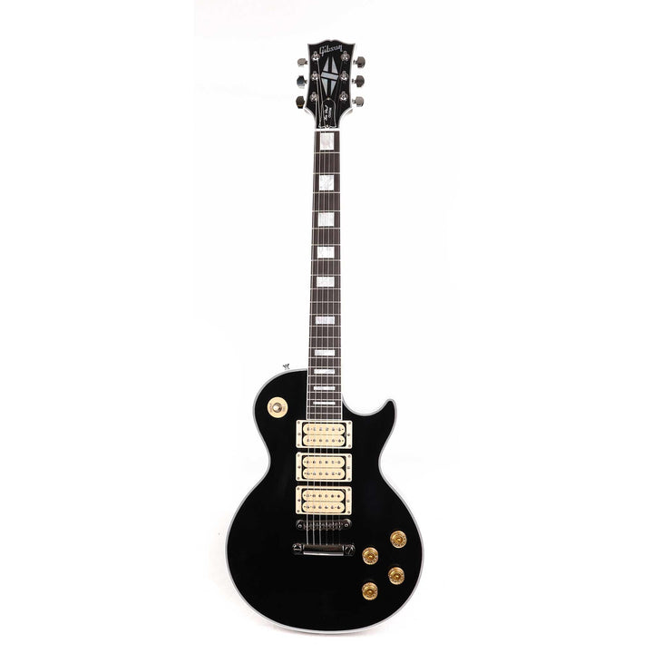 Gibson Custom Shop Les Paul Custom Made 2 Measure Ebony Triple '57 Classics and Nickel Hardware