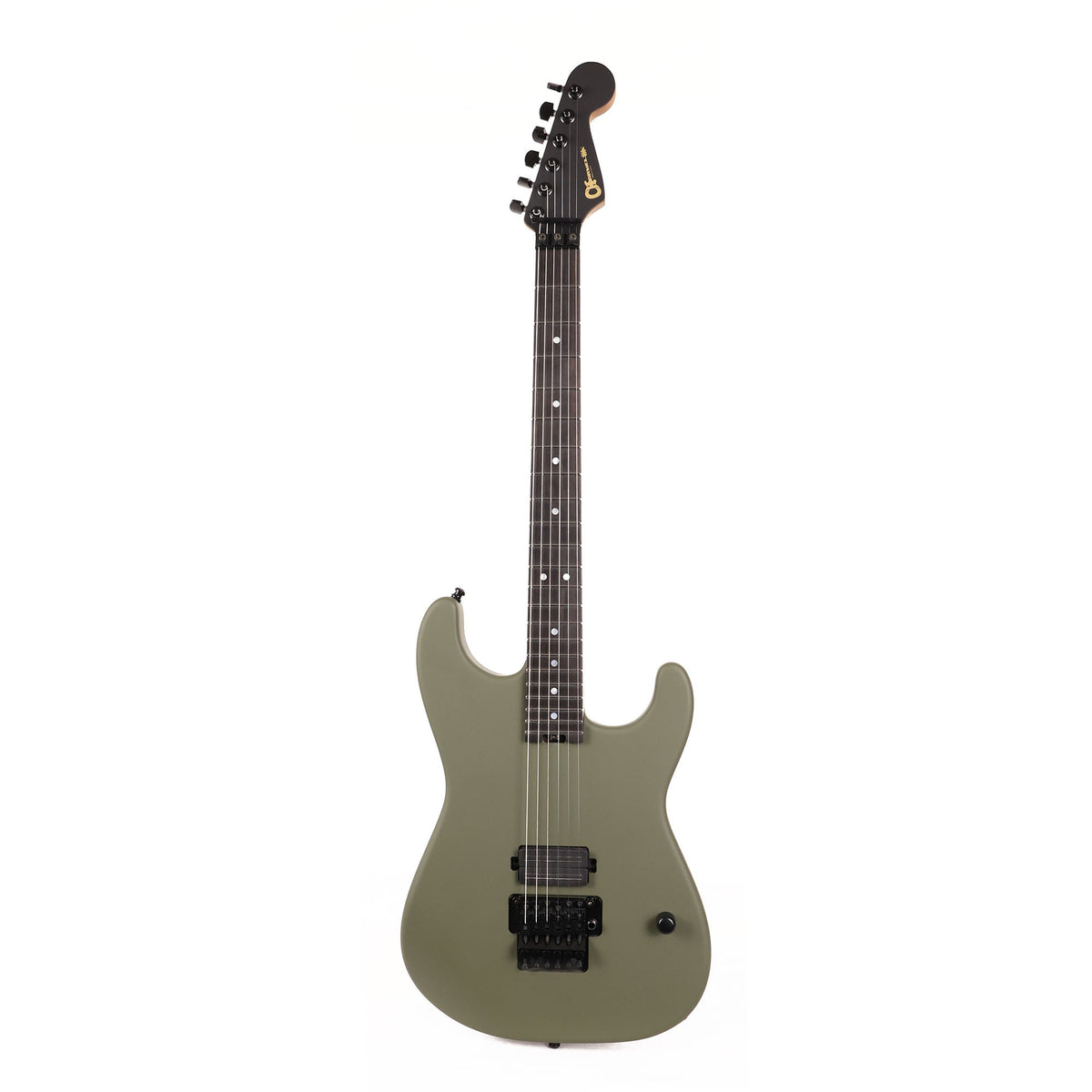 Charvel Custom Shop San Dimas 1H Satin Olive Drab 2024 — 2
