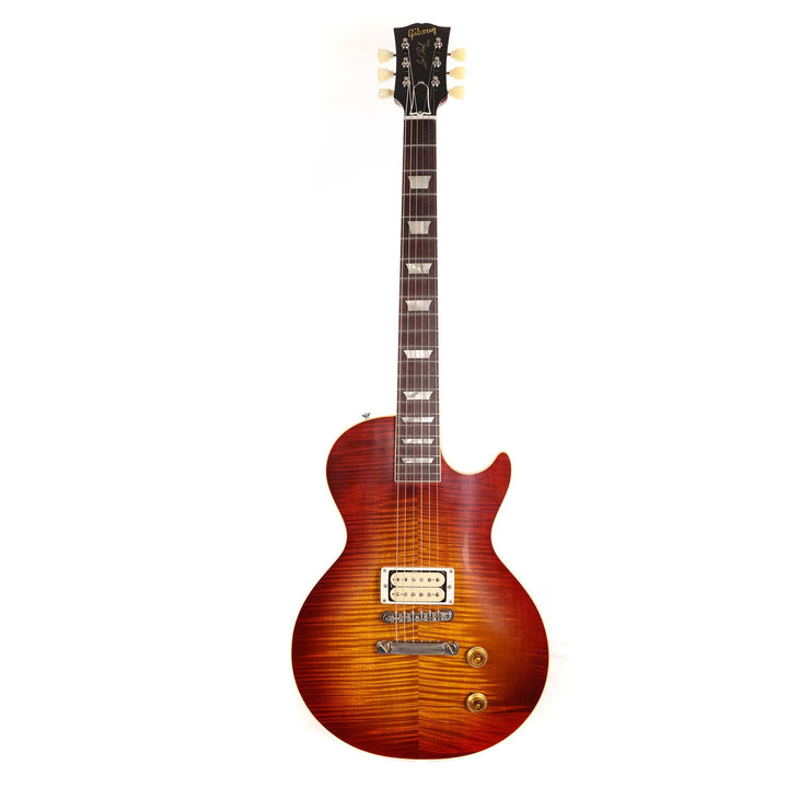Gibson Custom Shop 1958 Les Paul Made 2 Measure Single-Pickup Washed Cherry Sunburst VOS