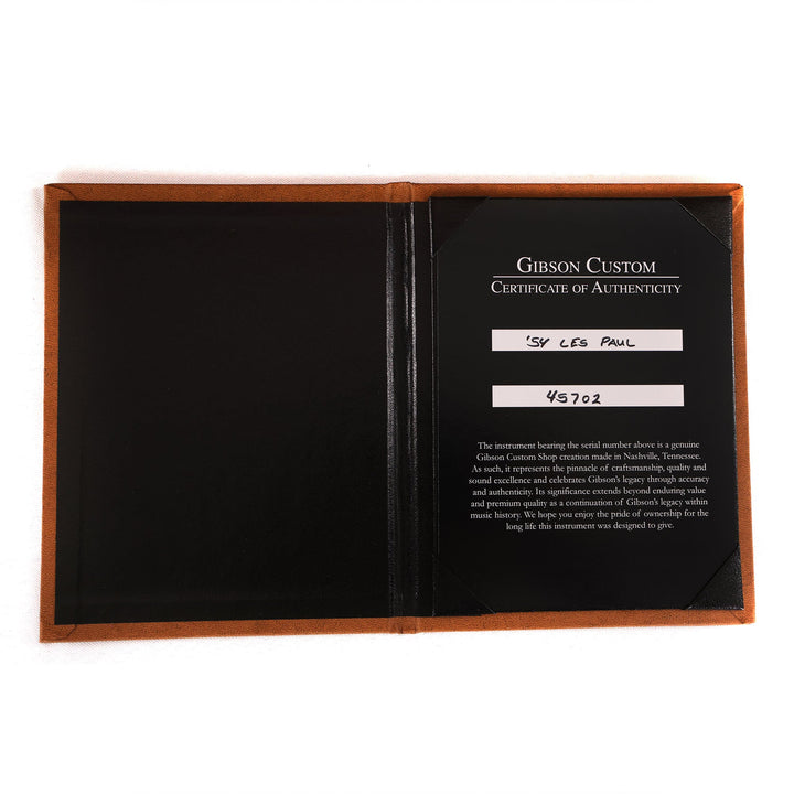 Gibson Custom Shop M2M 1954 Les Paul Torrified Goldtop Single Pickup