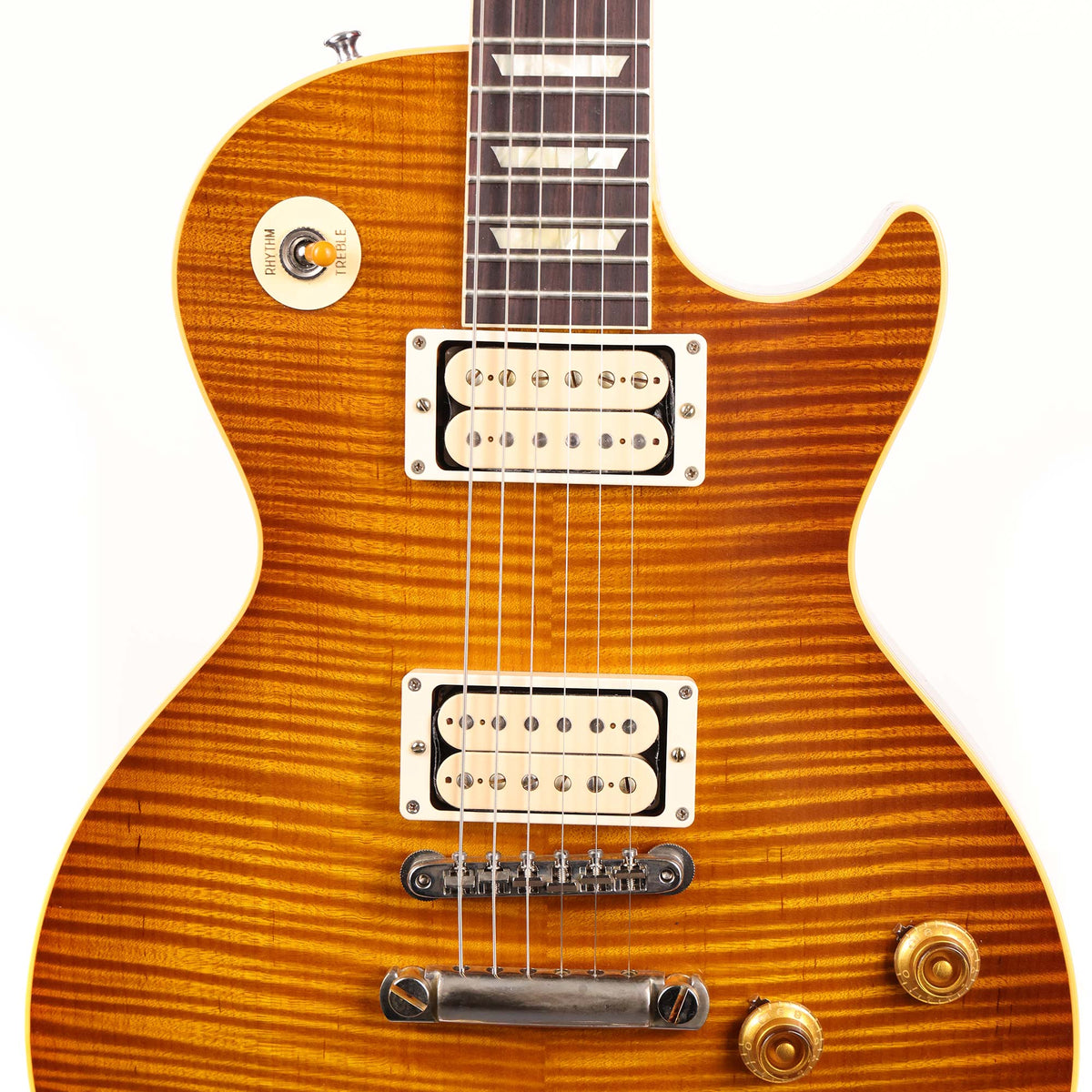 Gibson Custom Shop 1959 Les Paul Roasted Reissue Music Zoo Made 2 Measure VOS Dirty Lemon Fade — 4