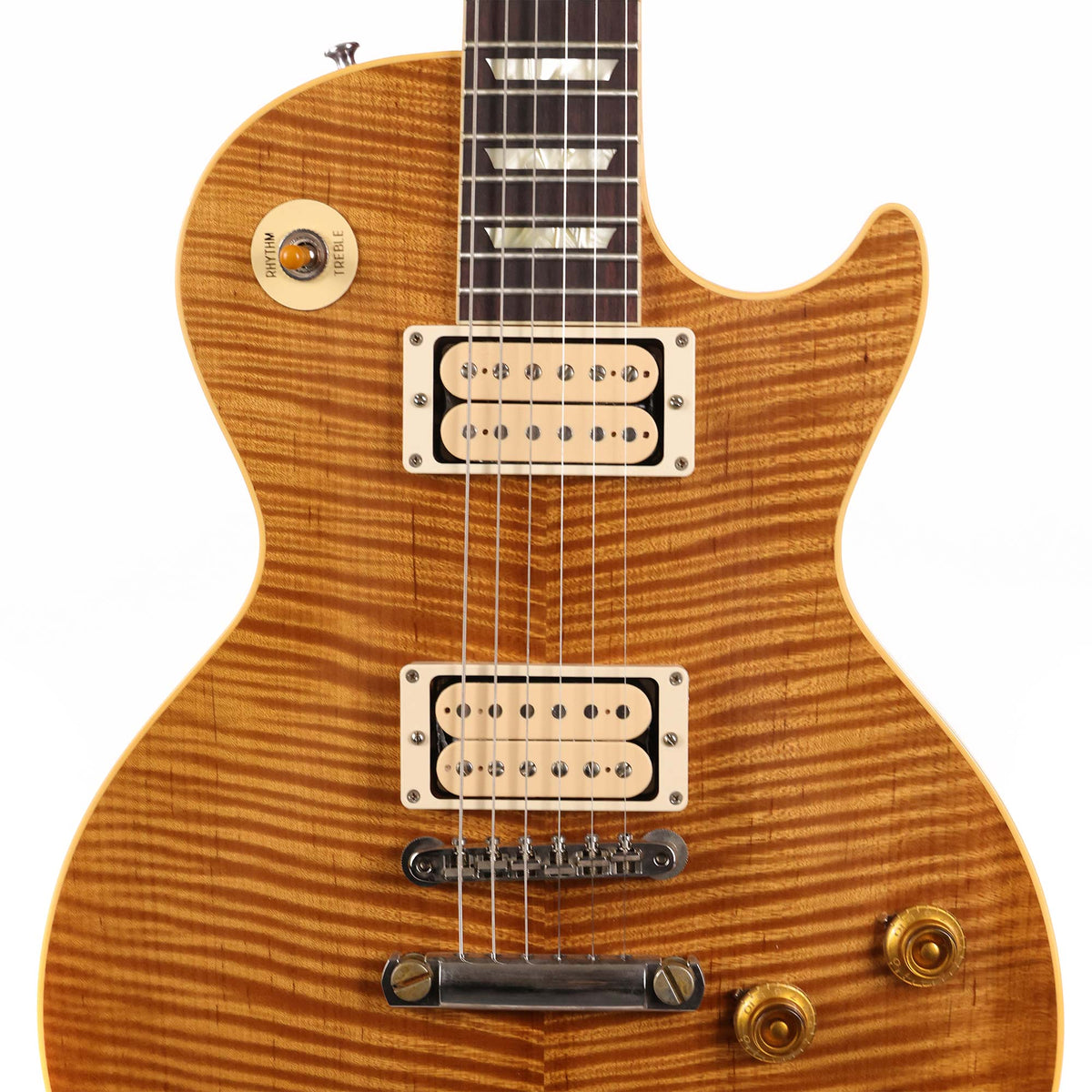 Gibson Custom Shop 1959 Les Paul Torrefied Top Music Zoo Made 2 Measure VOS Natural — 4