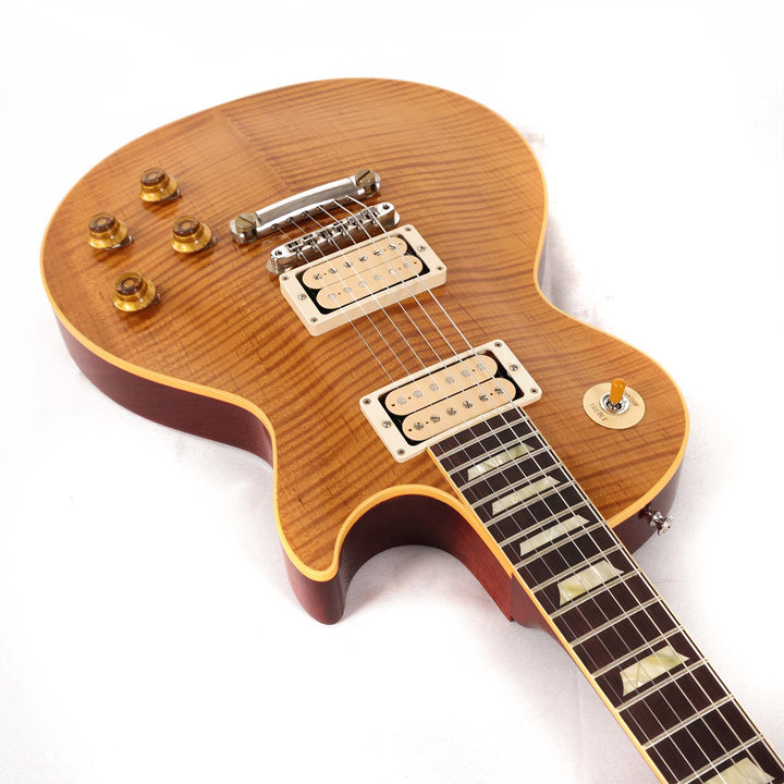Gibson Custom Shop 1959 Les Paul Torrefied Top Music Zoo Made 2 Measure VOS Natural